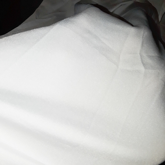 White Grecian Goddess Long Sleeve Evening Gown - Picture 8 of 8